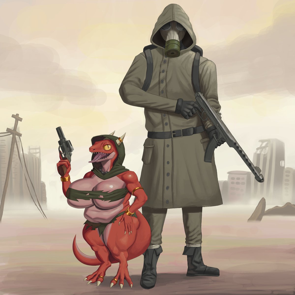 ThicccChicken's tweet photo. Kobold Fun at the End of the World https://t.co/RfrAVixsip