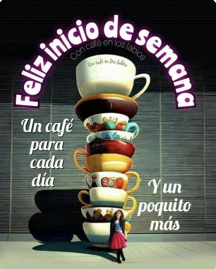 ahinamendez's tweet photo. Cada gota 
    de miel es 
trabajo, paciencia 
       y amor...
    Que tu día esté 
      lleno de cosas 
      buenas que te 
     endulcen el alma.

      Confía 
       en el 
     proceso.

Bendecido Inicio De Semana!
  🙏🏻☀️🌸🍂☘️💗🌼🍄🌻 https://t.co/8t7j5MPrig