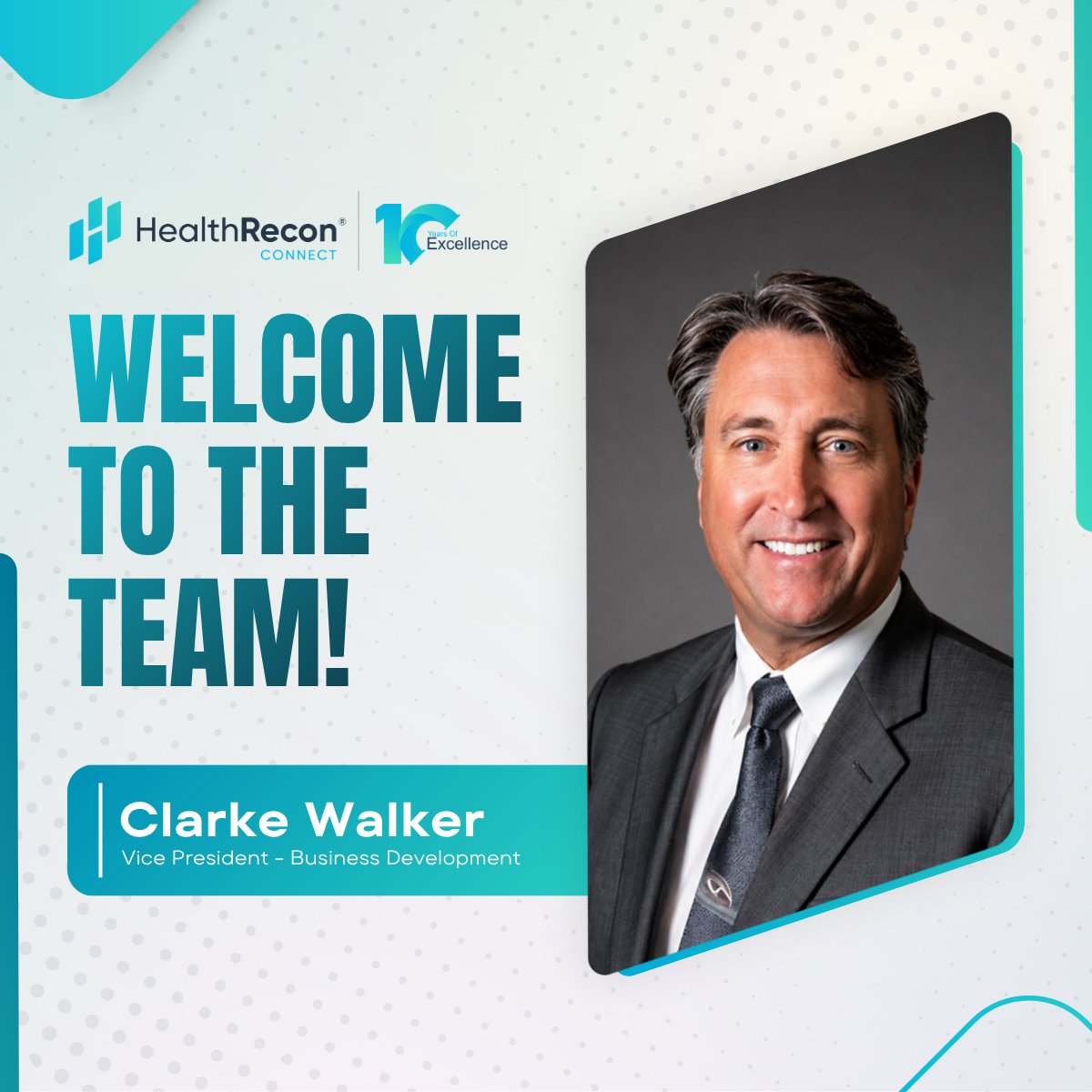 HealthReconPH's tweet photo. We are pleased to welcome Clarke Walker to HealthRecon Connect as our Vice President – Business Development.

Please join us in welcoming Clarke to the HRC team!

#TeamHealthRecon #HealthReconConnect #HRC https://t.co/5NOw7wRGMp