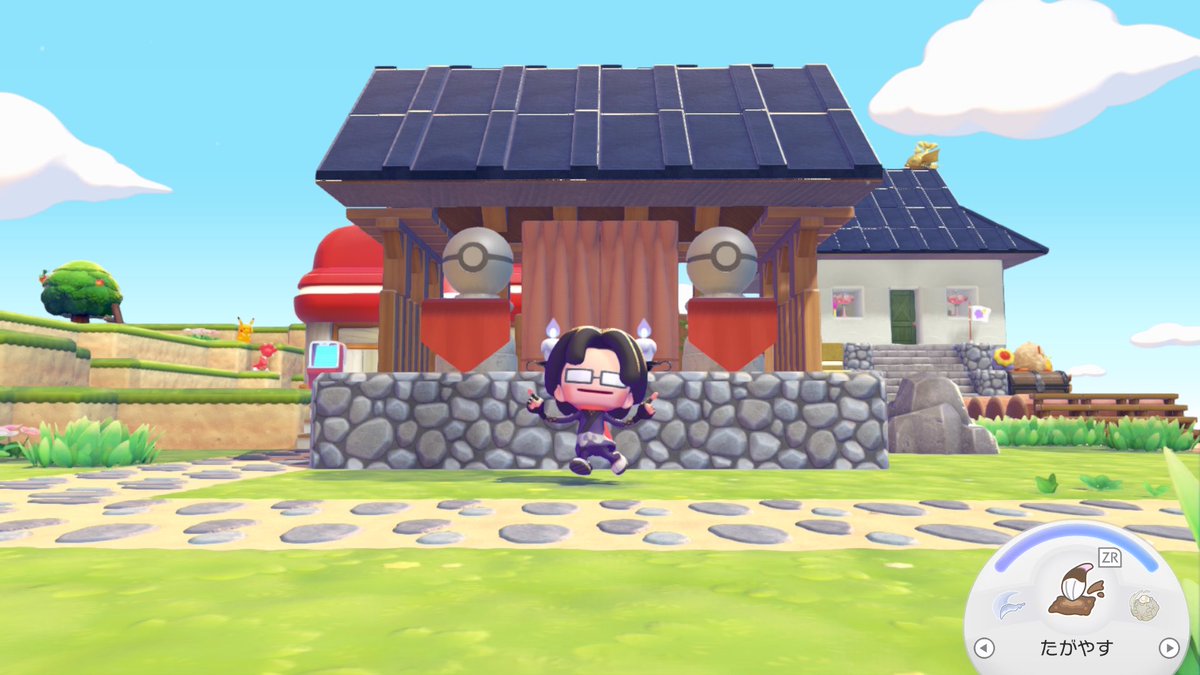 SavotenG's tweet photo. お地蔵さん風建物内に地下倉庫作成中 https://t.co/QNEG8tDuGs
