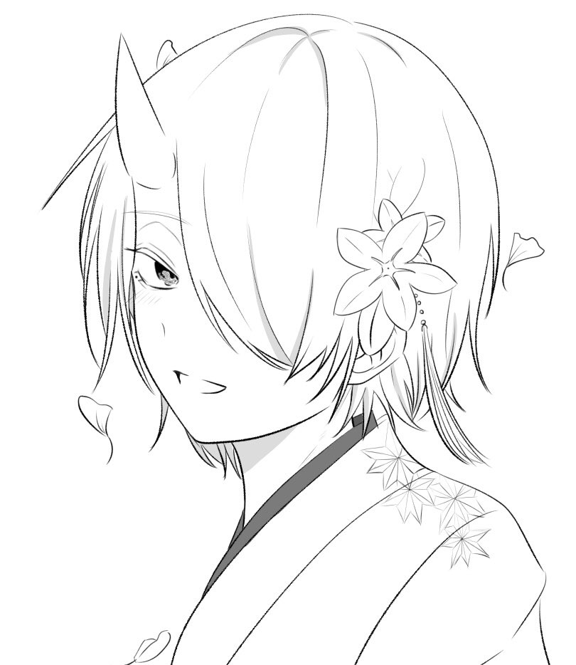 Sui_u001's tweet photo. 🍶
 #妖はじFA https://t.co/aNXhCQ5sOv