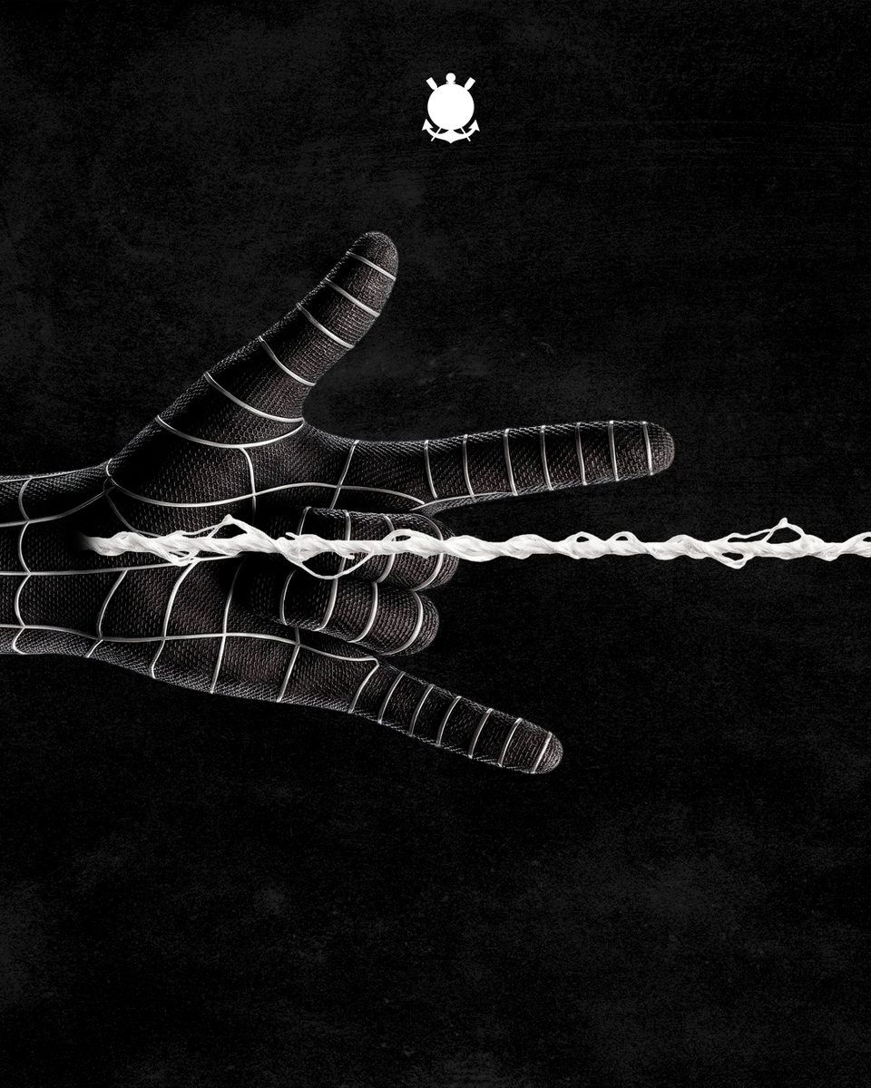 Corinthians's tweet photo. O Amigão da vizinhança veio buscar a pintura do #TimeDoPovo. 🕷️🎨

#UmNovoDia
#VaiCorinthians https://t.co/yzptVrL8Rj