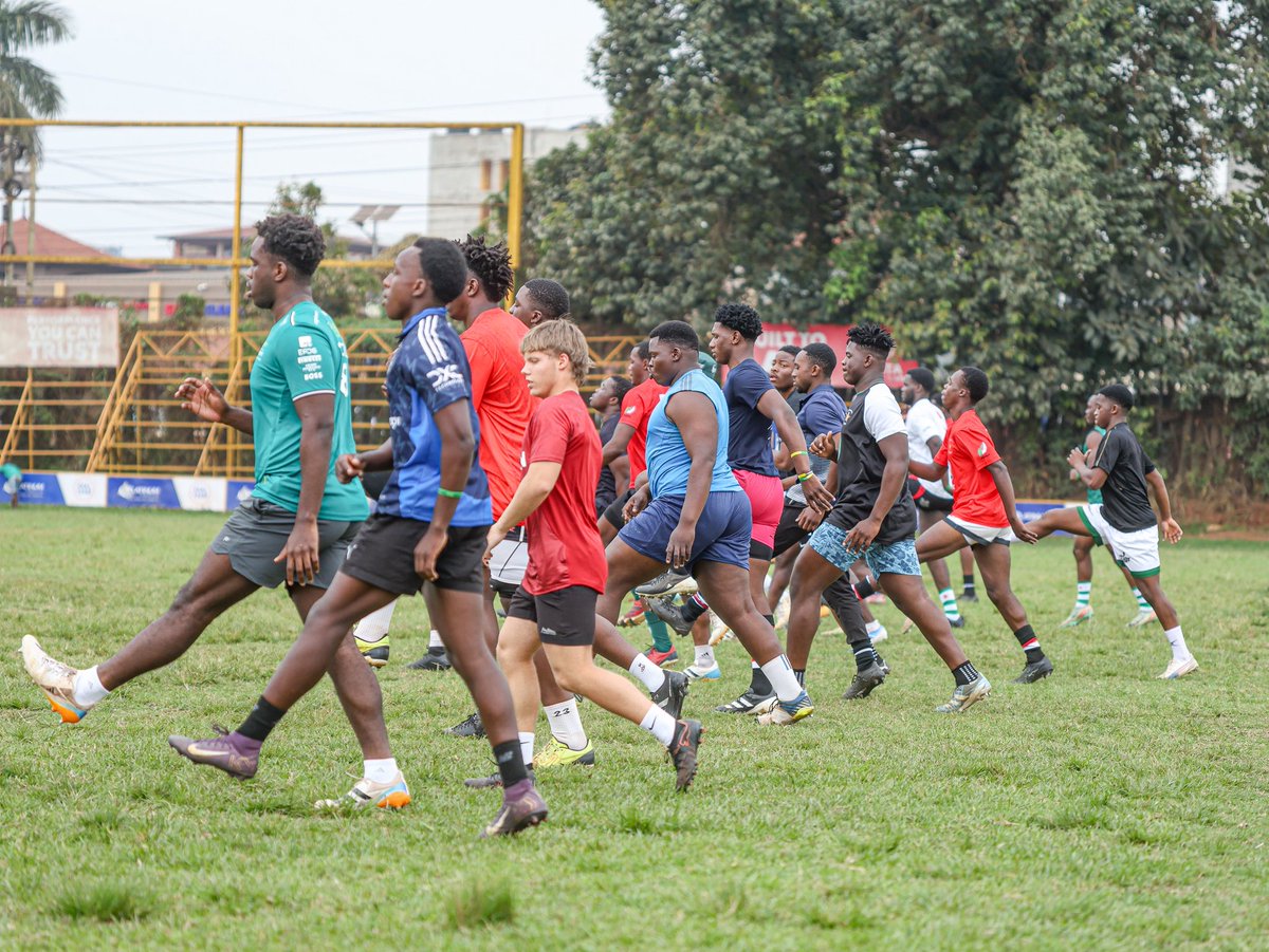 Image for the Tweet beginning: 🇿🇼🏉 Captains’ Run &amp; Passing