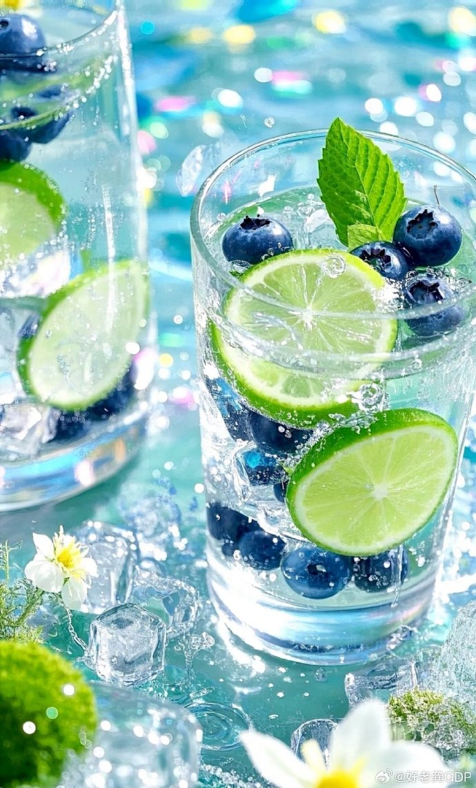 ElizabethDePauw's tweet photo. Quick Summer Sip: Muddle 5 mint leaves + 1 slice of lemon, top with cold sparkling water + a dash of honey. Refreshing in 2 mins! https://t.co/Z1e9qXSEKO