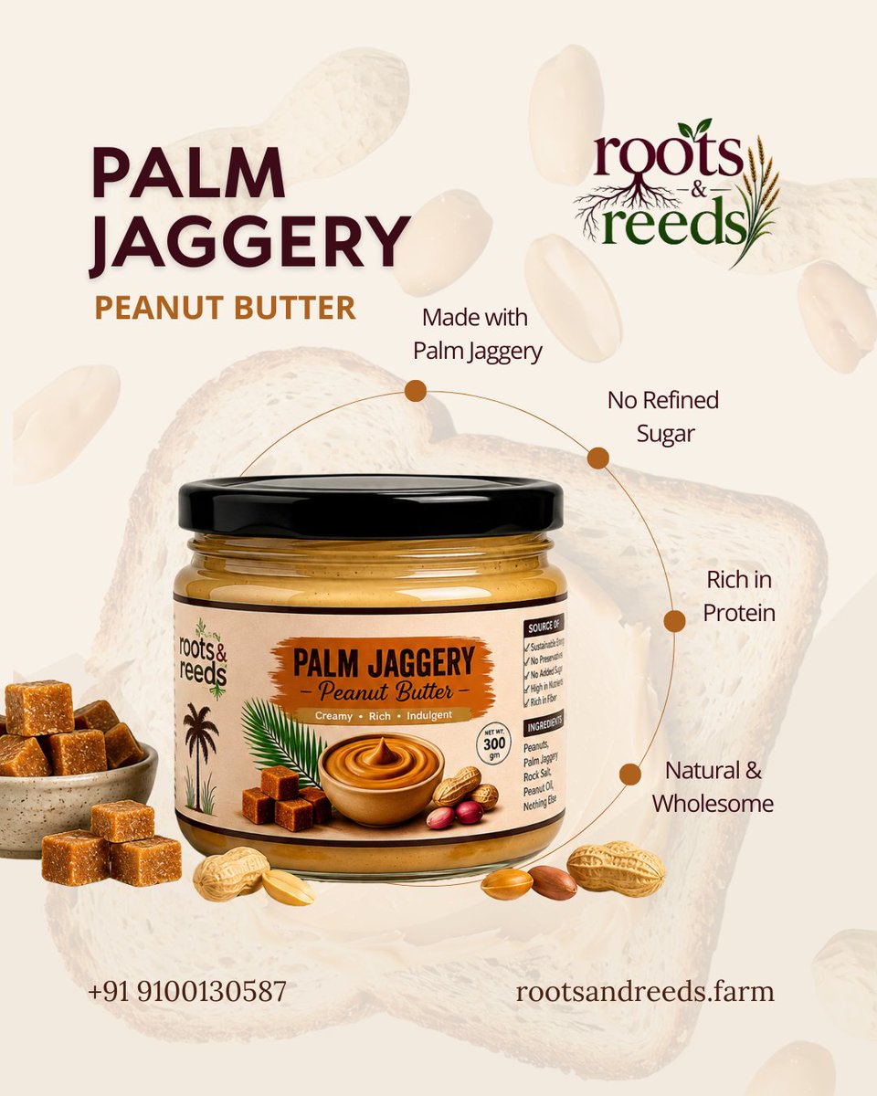 rootsandreeds's tweet photo. One spoon. Four flavours. One very difficult decision. 👀🥄
So… which jar would you reach for first? 🤎
Swipe through, pick your favourite, and let your cravings decide!

#RootsAndReeds #PeanutButter #PeanutButterLove #HealthySpreads #NaturalGoodness https://t.co/GeZIlSxEh4