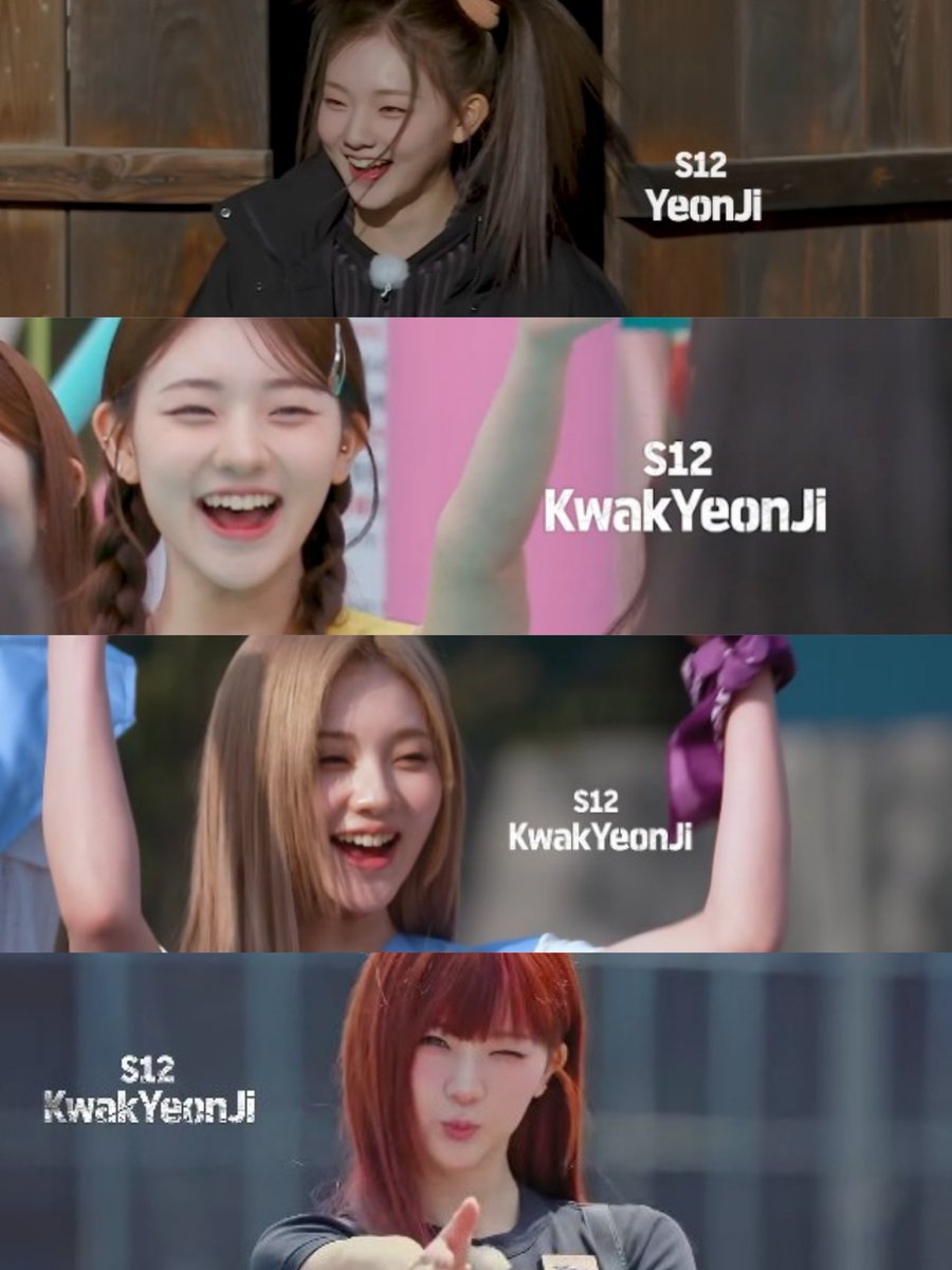 kwaksite's tweet photo. four seasons of badge war with yeonji ♡ https://t.co/HM496F4TMt