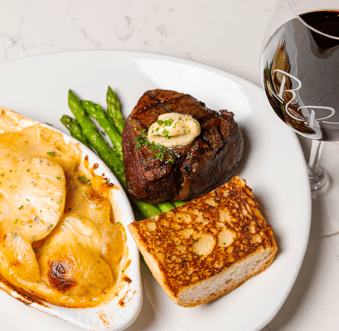 TheRouxpour's tweet photo. Meet your next must-try at The Rouxpour Restaurant & Bar: 6oz. Filet Mignon* 🥩 Served with potatoes au gratin & asparagus, it's a simple, satisfying pick for your next visit. 😋 #TheRouxpour #FiletMignon #SteakNight https://t.co/YcjagPz36V