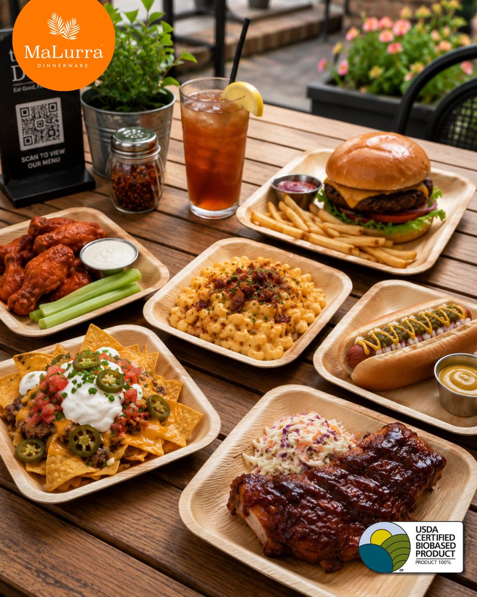 MalurraD's tweet photo. Serve hearty main courses in style with our 6" Palm Leaf Square Plates Like Bamboo. Natural, sturdy, and eco-friendly. Delivered in 3–5 days! 🌱
#PalmLeafSquarePlate #EcoFriendlyDining #NaturalServeware #MainCourse #3to5DayDelivery https://t.co/keqnnD0YCC