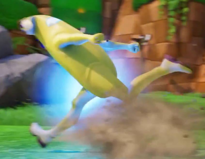 HYPEX's tweet photo. FIRST LOOK AT THE SONIC FORTNITE MYTHIC https://t.co/IZCmqvjr3d
