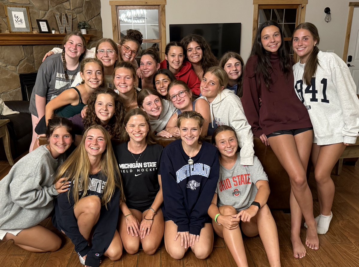 CoachSimo10's tweet photo. The Thomas Worthington Field Hockey team had another successful and FUN trip to Hocking Hills! Always a GOOD TIME! #MemoriesMade❤️ https://t.co/BqPOtOMgDp