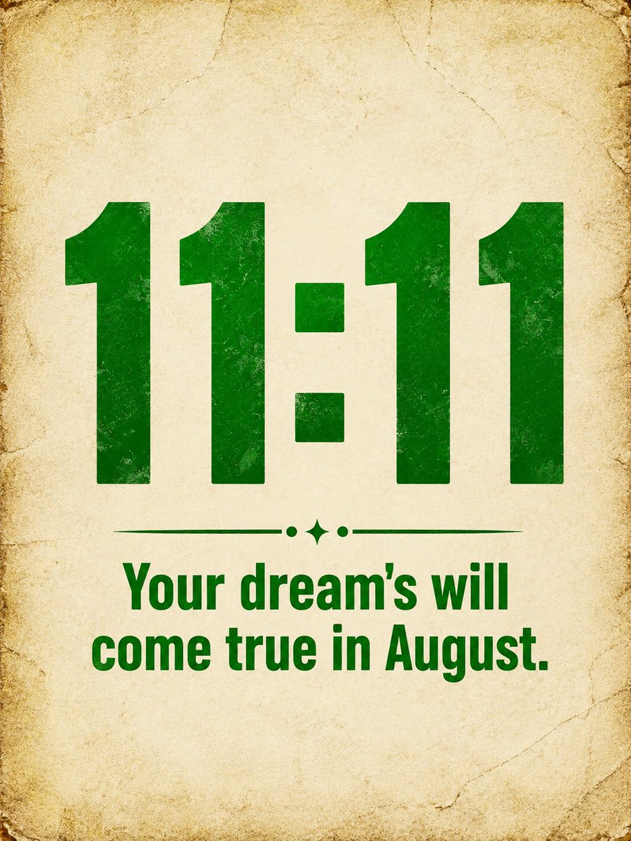 WealthyVibesOn's tweet photo. 11:11 ✨ https://t.co/UvnpXW47Bk