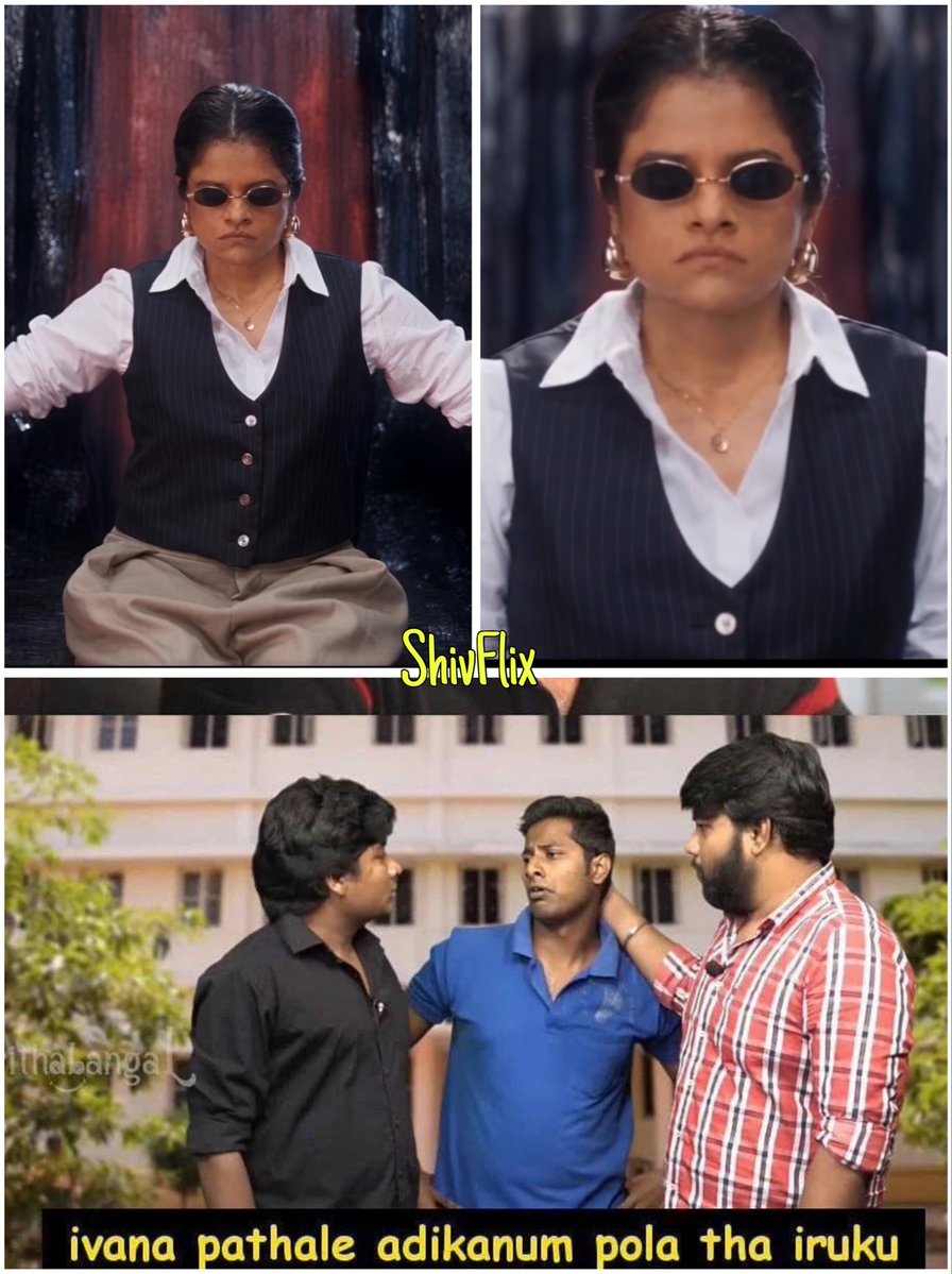 shivtweetzz's tweet photo. Bigg Boss பார்க்காத எனக்கே இந்த மூஞ்சை பார்த்தால் கோபம் வரும்.

இதையெல்லாம் எந்த நம்பிக்கையில் Host-ன்னு எடுத்து வச்சிருக்காங்க.

தவறுதலா அந்த Promo எழவை வேற பார்த்துட்டேன். 

வாந்தி வருது பிரண்ட்ஸ். 🤮 https://t.co/6kSDyjpaoH