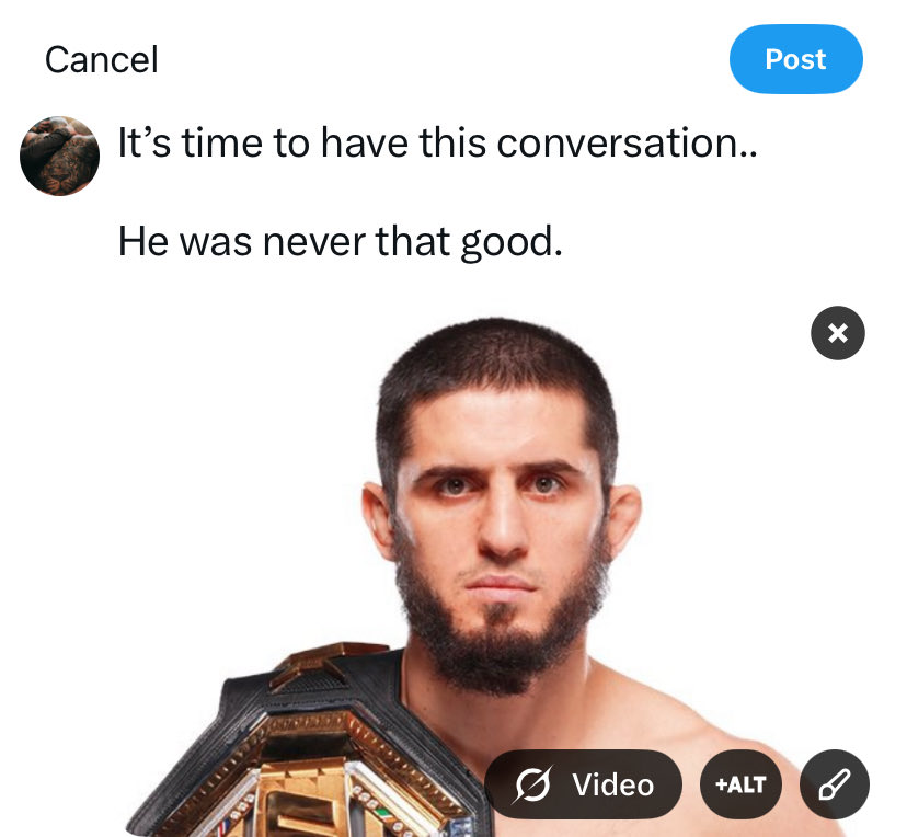ThatCageMathGuy's tweet photo. All set for #UFC330 fight day🔥 https://t.co/6burML1NHc