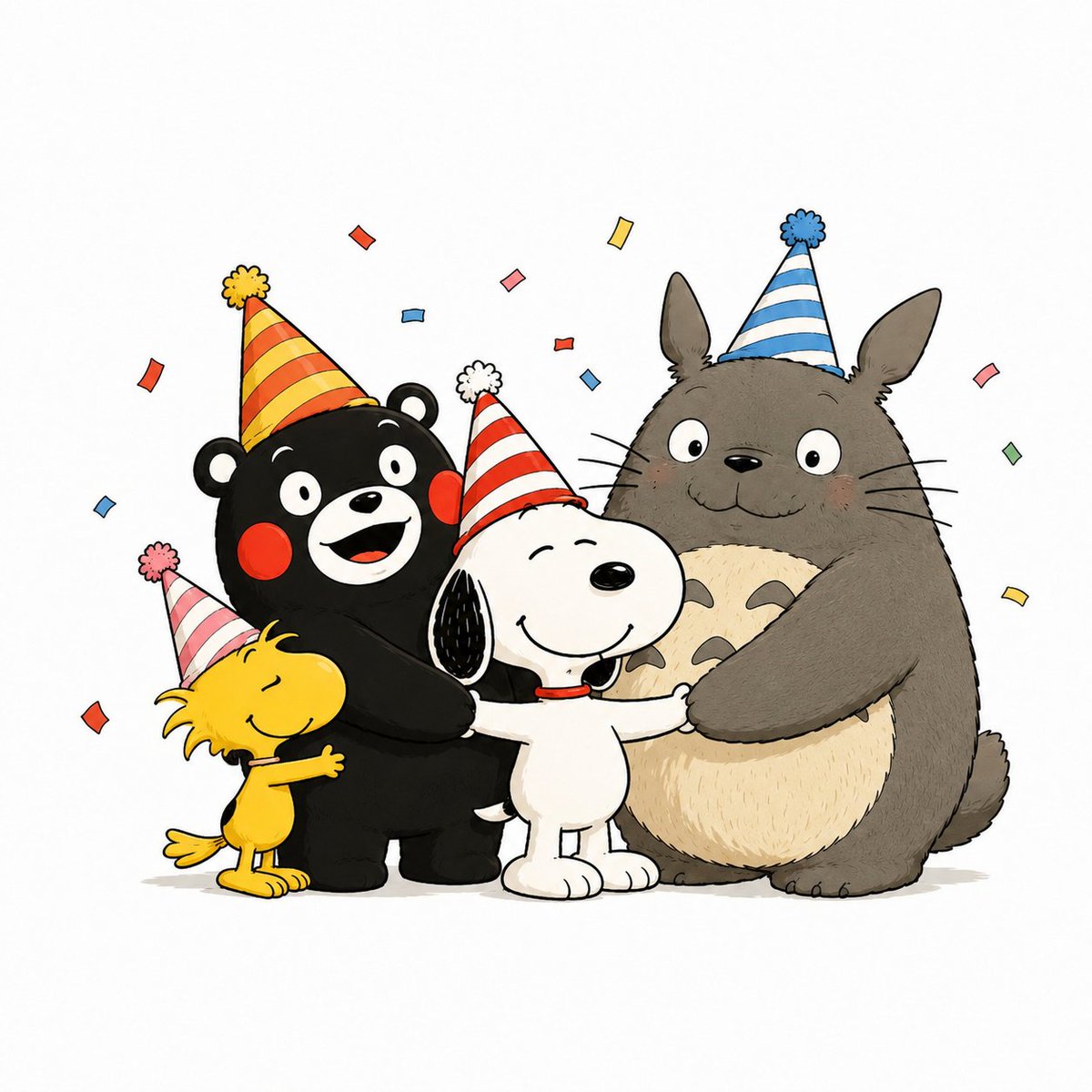 SnoopyLove85186's tweet photo. みんな一緒なら、もっと幸せ 🤍🤝 https://t.co/0e2gJr2QGB