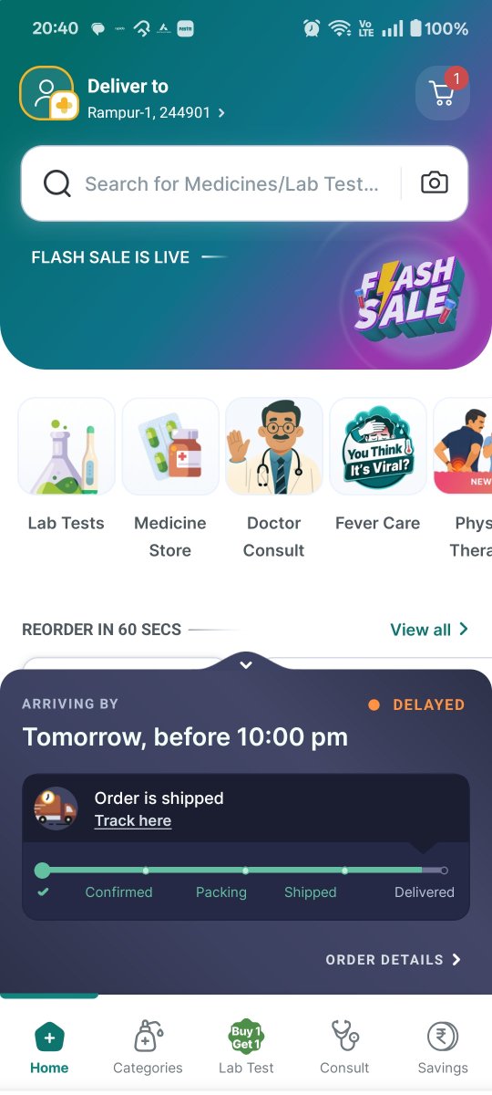 manpreetsingh79's tweet photo. @pharmeasyapp guys do you have some shame 
The order is delayed from last 2 days and getting message sorry for the delay.
Honestly I am very much frustrated with you guys, have been loyal from long time, but this is my last order from your end. Tata 1mg is much more professional https://t.co/r4yu5DIz3z
