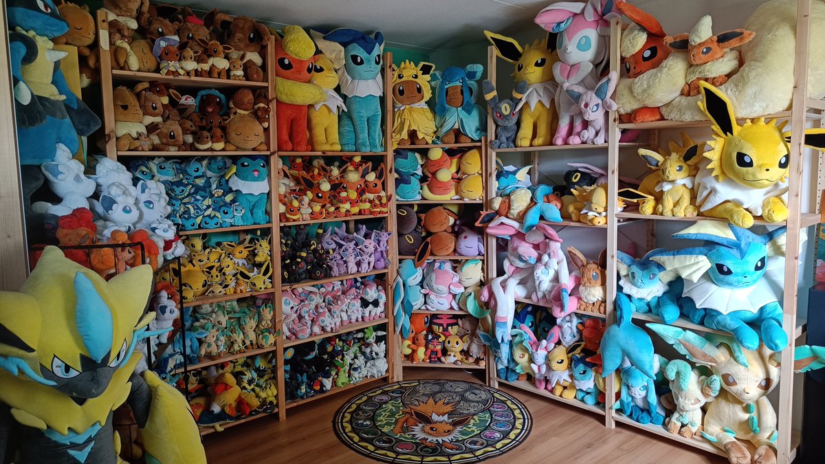 HCollectus's tweet photo. collection update!
it has become a pokemon room https://t.co/Xz4fYld7MU