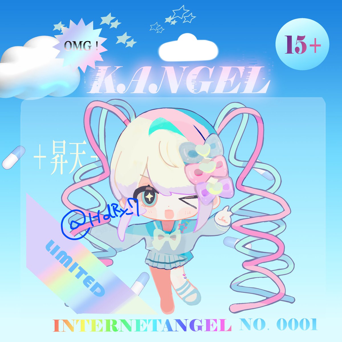 HdRy_7's tweet photo. omg! KAWAII Angel🌈🌈 https://t.co/VZjPAeE6uu