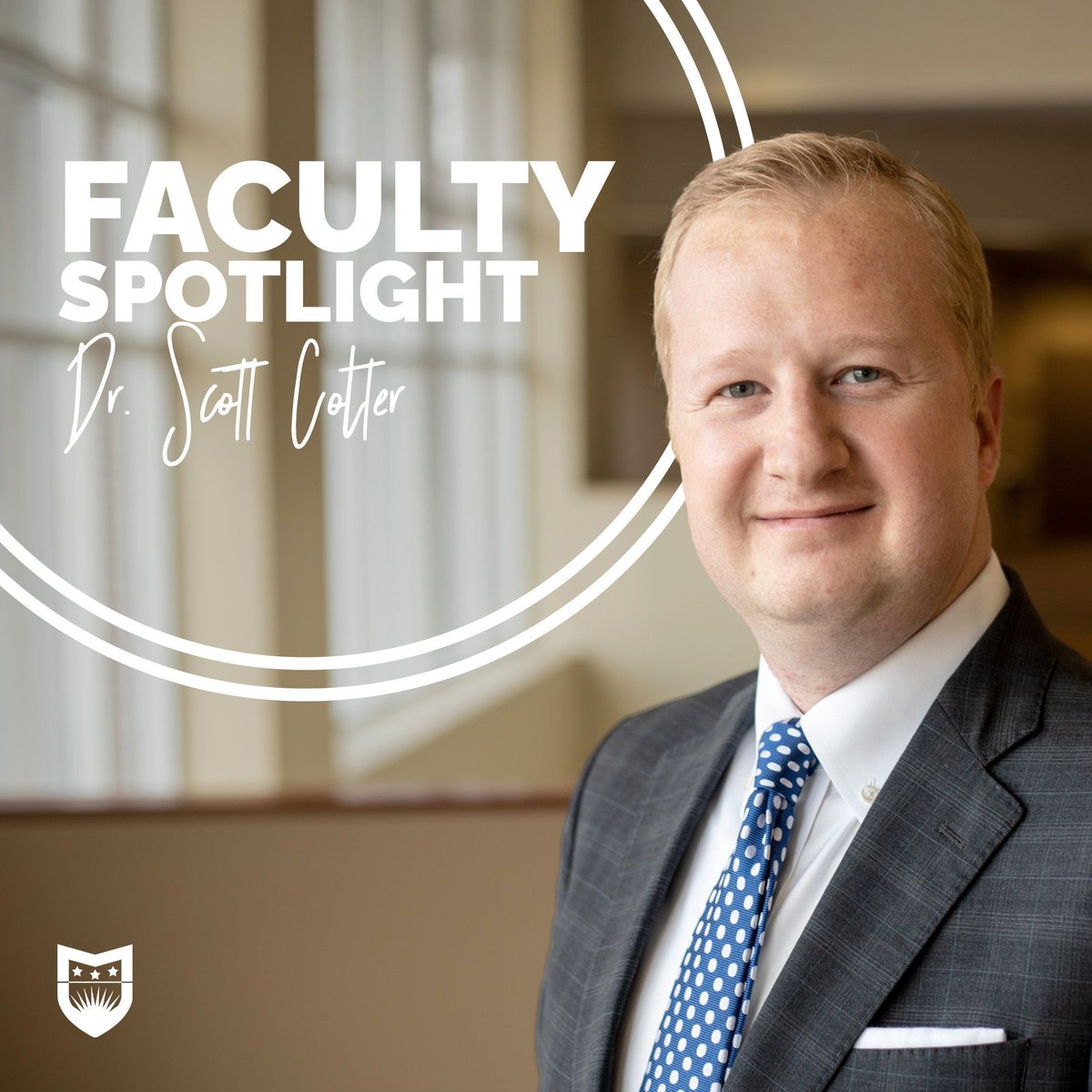 MABTS's tweet photo. FACULTY SPOTLIGHT
Dr. Scott Colter, PhD, at Mid-America! He's a native Texan, husband and father, and professor. His mission is to equip the next generation of leaders to share the unchanging hope of Christ around the world. #MABTS https://t.co/NBrHlPyk3t