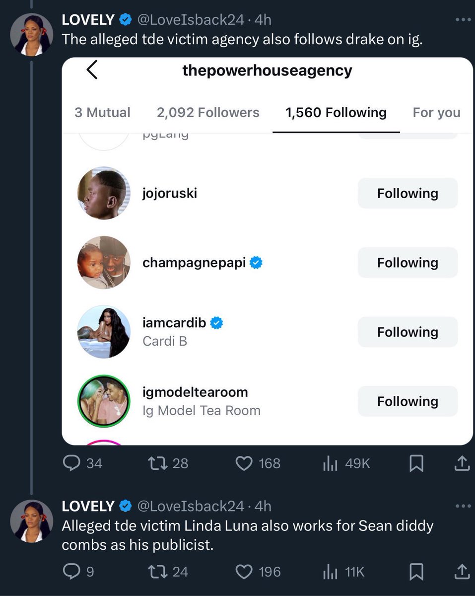 blassicliberal's tweet photo. 🚨‼️Reminder: This account doxxed the black women who are suing TDE for sexual assault 

And Contributed to them receiving DEATH THREATS https://t.co/92ANLga7Vr