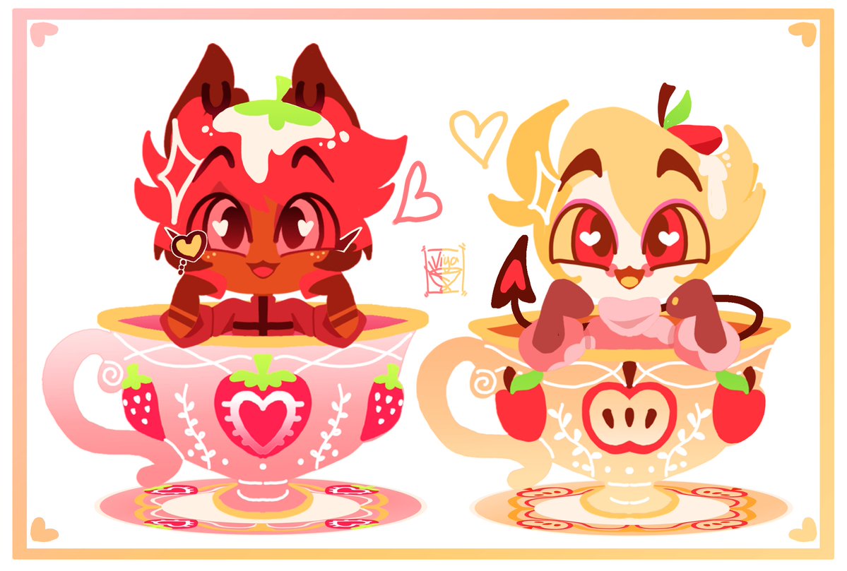 FeedMe_Katsudon's tweet photo. ✨TeaParty✨

New keychains and Mini Standees available in my shop now! https://t.co/BLX0e84guT

#HazbinHotel #RadioApple #AppleRadio https://t.co/D07VHsqjM6