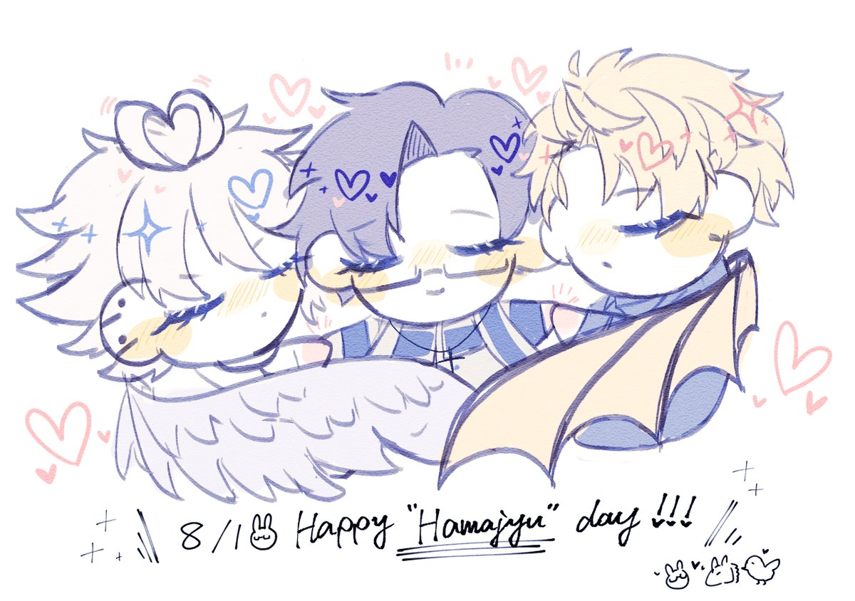Umi45sea's tweet photo. #8月10日はハマ銃の日
Happy HAMAJYU Day!!!🎉🐴🐦🐰💙 https://t.co/9lILraP94U