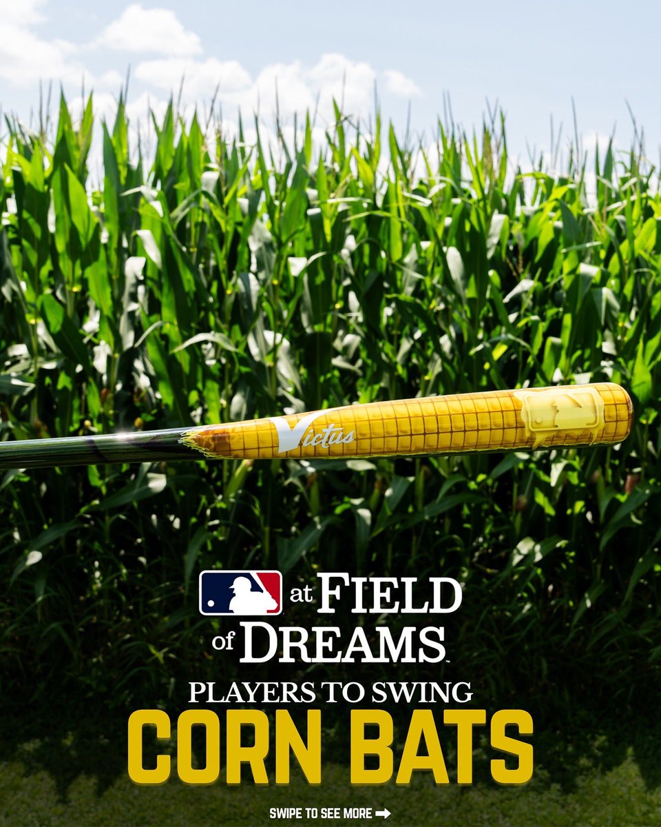 VictusSports's tweet photo. If you build it, they will swing 🌽 @netflixsports https://t.co/Yv5eZIwcL1