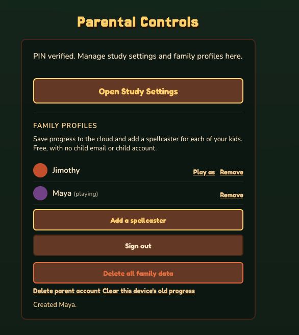 QuizCaster's tweet photo. After hearing this request from several parents: We added Profiles to QuizCaster (Study Settings > Parental Controls)

Now parents can track the progress of each of their kids separately, and have them study different topics!

Let us know what other features you'd like see: https://t.co/rbbcS9IO9c