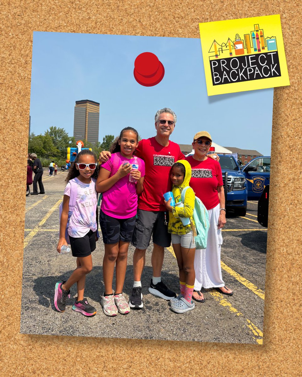 855mikewins's tweet photo. What a day, Metro Detroit! π
A huge THANK YOU to every family, partner and volunteer who made Project Backpack 2026 so special. This is what community is all about!
Weβll be sharing more of our favorite moments from Sunday all week. Stay tuned! π
#ProjectBackpack #Detroit https://t.co/yJKk2bQoKS