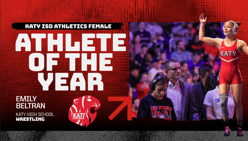 KatyISDAthletic's tweet photo. We would like to congratulate Katy Senior Emily Beltran on being named Katy ISD Female Athlete of the Year! https://t.co/w3bQu4rz0R