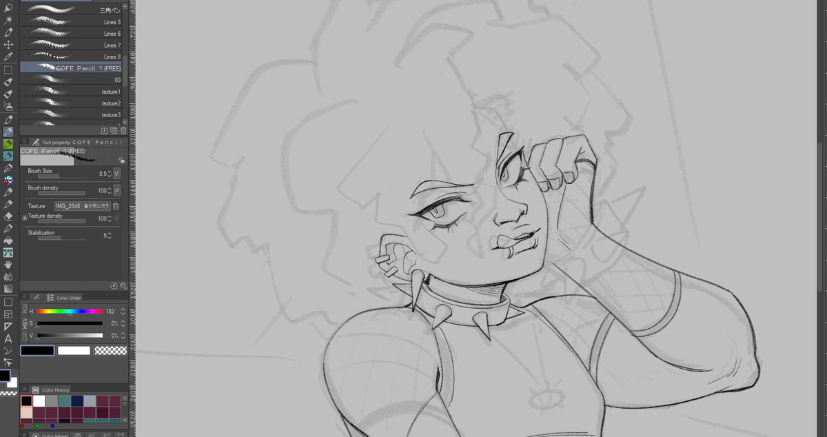 Fraymoth's tweet photo. I have to sketch out a lot today, pray for my hand 
Link to stream in bio!! https://t.co/vcHK9W9Vtf