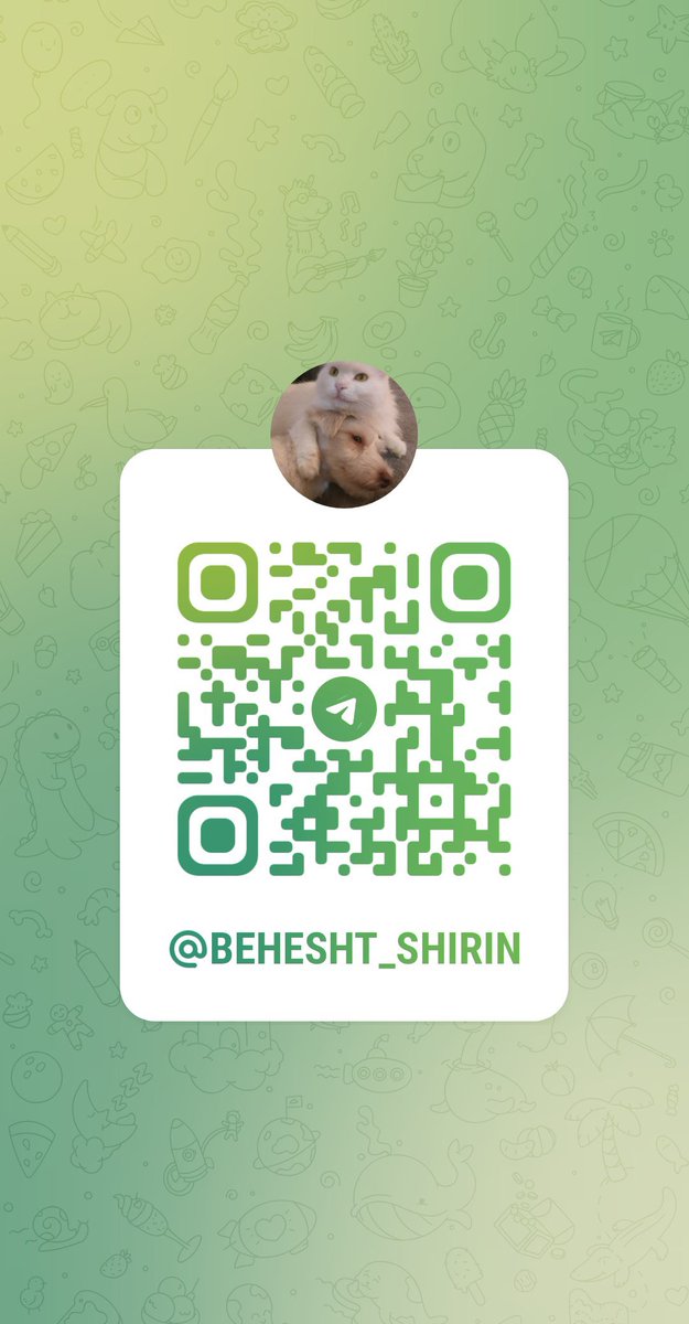 behesht_shirin's tweet photo. به درخواست عزیزان، یک جای دنج‌تر برای #بهشت_شیرین داشته باشیم؛ جایی برای عکس‌های روزمره بچه‌ها، لحظه‌های قشنگی که شاید در شلوغی تایم‌لاین گم بشن. 🤍🐾

اگر دوست دارید از نزدیک‌تر کنارمون باشید، خوشحال می‌شم به جمعمون در تلگرام بیاید.
منتظرتونیم:
https://t.co/dCJzCnVjx9 https://t.co/UMgbfRYem7