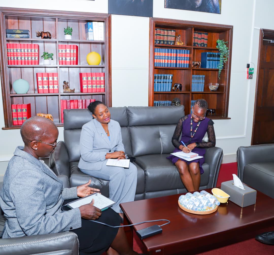 JudiciaryUG's tweet photo. The Principal Judge, Lady Justice Jane Frances Abodo, this morning met Ms Claire Birungi Agaba, an Information, Counselling and Legal Assistance Specialist with the Norwegian Refugee Council (NRC), for discussions on a proposal to conduct special High Court criminal sessions targeting refugee and asylum-seeker cases.

The proposed sessions are intended to be held in Kampala and the High Court Circuits of Mbarara and Mubende, with the aim of expediting the hearing and disposal of refugee and asylum-seeker cases that are ready for trial.

Lady Justice Abodo welcomed the proposed partnership and commended NRC for taking an interest in supporting the administration of justice for refugees and asylum seekers.

She noted that the initiative complements the Judiciary’s core mandate of delivering justice to all people and has the potential to address some of the challenges associated with the handling of refugee-related cases.

The Principal Judge, however, emphasised the importance of undertaking comprehensive pre-session preparations to establish the actual situation on the ground, identify existing challenges and determine appropriate interventions before the commencement of the sessions.

She said the findings from the preparatory process would help the Judiciary and its partners set the pace for the initiative and develop an appropriate mechanism for monitoring and evaluating the effectiveness of the sessions.

Lady Justice Abodo proposed pre-session technical verification meetings involving the Judiciary, Office of the Director of Public Prosecutions, Uganda Prisons Service, defence and legal aid actors, and NRC. The meetings would, among other things, verify committal papers, indictments, availability of witnesses and interpreters, legal representation, prisoner production arrangements and completeness of case files.

She reiterated the Judiciary’s openness to the proposed sessions, noting that the intervention would help refugees and host communities access fair and timely justice while strengthening public confidence in the justice system.

The Registrar High Court, HW Prossy Katushabe, welcomed the proposal and provided guidance on the funding modalities and case-management arrangements for the proposed sessions.

She underscored the need to bring all relevant criminal justice stakeholders on board and recommended sensitising refugees about their respective cases and court processes to facilitate the smooth conduct of the sessions.

Ms Agaba requested the Principal Judge to consider approving and scheduling special High Court criminal sessions in the three proposed locations to address identified refugee and asylum-seeker cases that are ready for trial.

Under the proposal, approximately 80 per cent of the cases on the session cause lists would comprise refugee and asylum-seeker matters, while about 20 per cent would be cases involving members of the host communities. The selection of host-community cases would be undertaken in accordance with the Judiciary’s guidance.

Ms Agaba further indicated that, subject to prior agreement with the Judiciary and applicable procedures, NRC is prepared to meet agreed and eligible operational costs required to facilitate the sessions through a jointly developed and costed implementation plan.

In attendance was HW Edger Nyakairu, Personal Assistant to the Principal Judge