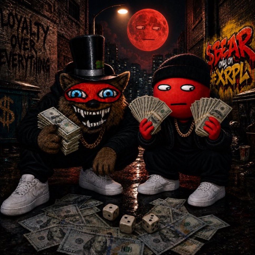 Playboy0f_XRP's tweet photo. GM ☀️🫡🔥it doesn’t matter at the end of the day support real communities and real people building that show up everyday  @RedPuppetXRPL 
@XRPnomicsXRPL @NFGxrp589 @BearXRPL @BEAR_SWAP_XRPL 
$NFG $PUPPET $BEAR $XRPNOMICS 
$FLRMEME 
#XRPL
#XRPMEMES
#XRPCOMMUNITY https://t.co/2l4q0XrXNk
