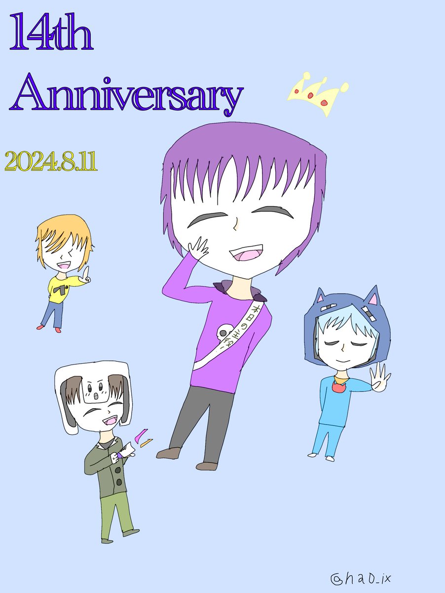 na0_ix's tweet photo. 再喝失礼します！#しにがみさん16周年
#しにがみあーと https://t.co/kwnSdrHubF