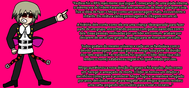sEffocy's tweet photo. --- Fedless | Mogo ---
A maior manifestação do meu "fanatismo" diante do meu universo favorito...
Arte Parte 1:
#RPG #okegom #arte #desenho #escrita https://t.co/r8E5hTSWNh