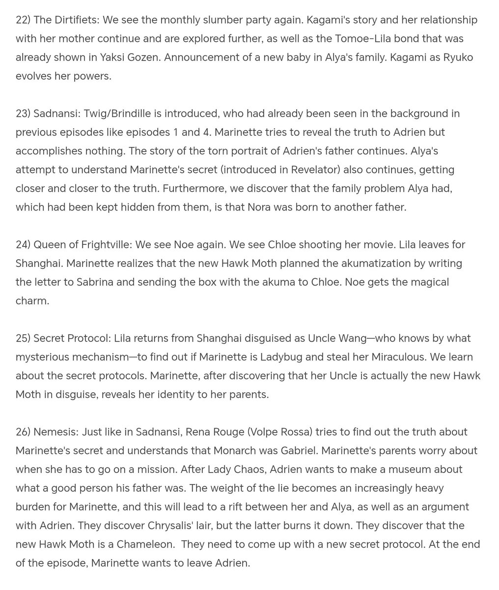 AleM1105's tweet photo. @ladyblognewss Here is the second part of my analysis of the chronological order. https://t.co/m84mYfjVSt