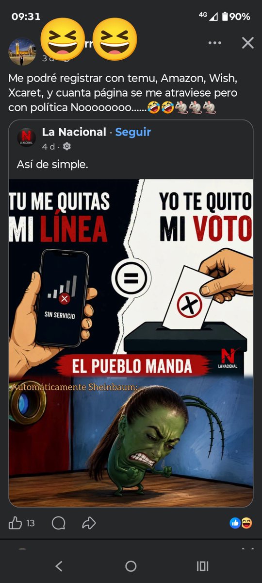 F_Xochitiovsky's tweet photo. La estupidez en redes 🤷🏽 https://t.co/PdWzwT7FB6