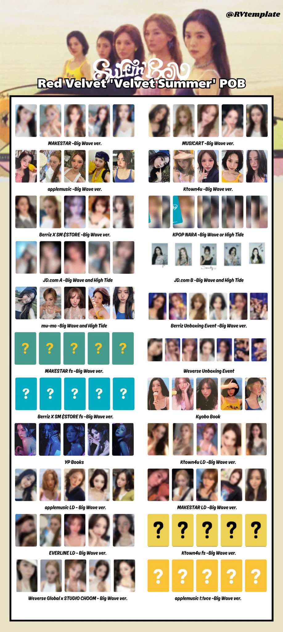 Red Velvet template on X: 