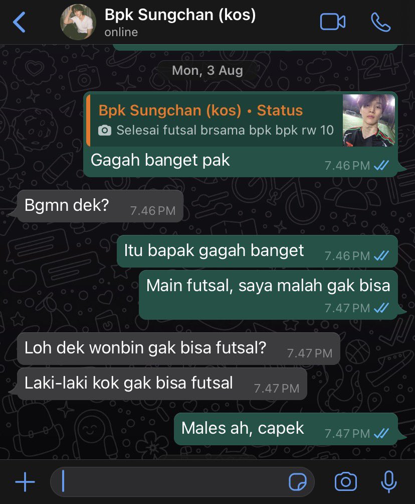 danfiction's tweet photo. bilangnya males, padahal mah lagi mikir yang lain https://t.co/XnTVW4r7Vj