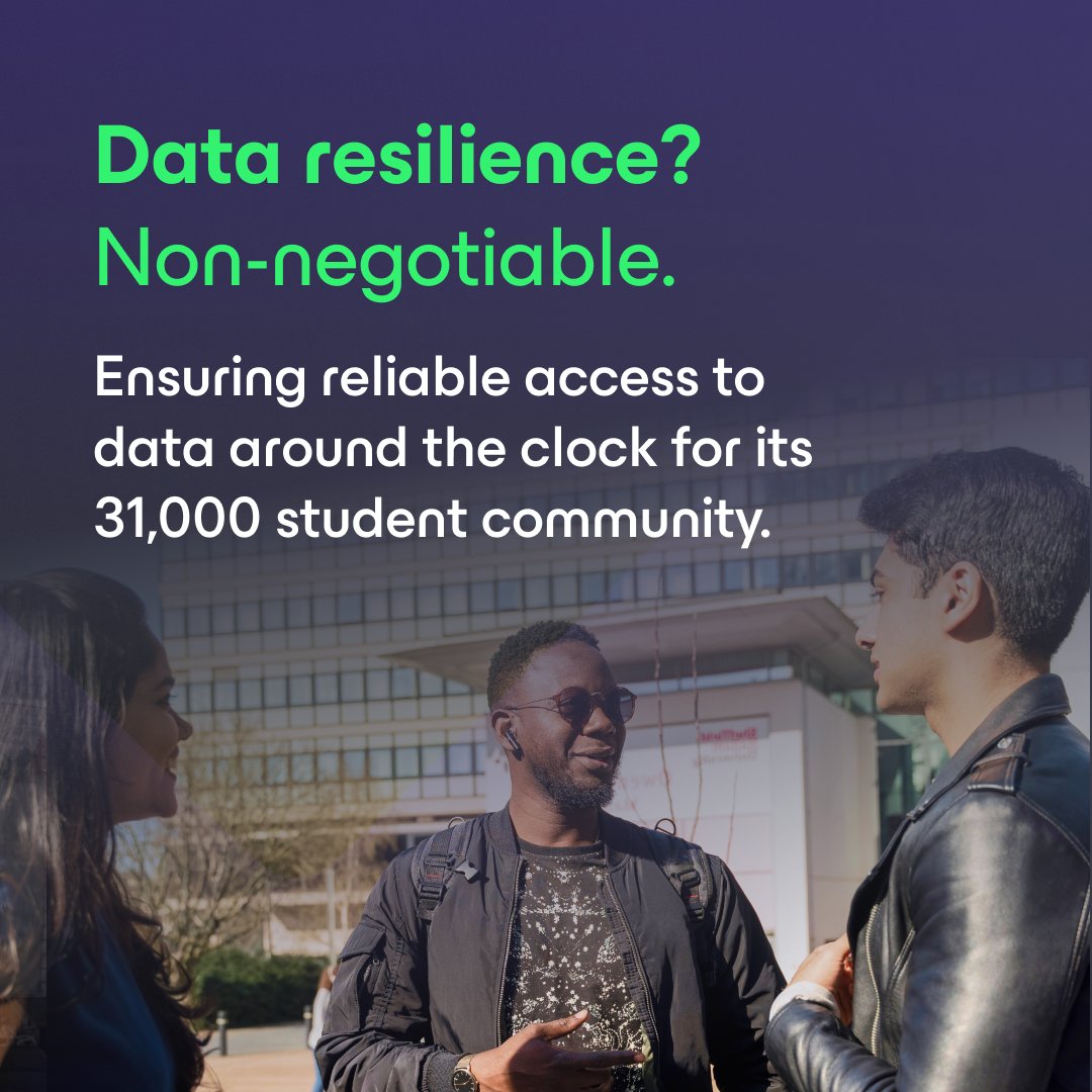 Veeam_UKI's tweet photo. For Sheffield Hallam University, resilience protects more than data. It supports teaching, research, Microsoft 365 services and daily campus operations.
✅ With Veeam, the university achieved 99.9% recovery success and faster backups.
Full story:>> https://t.co/cGQhLH3uX6 https://t.co/aCpBNmHV3f
