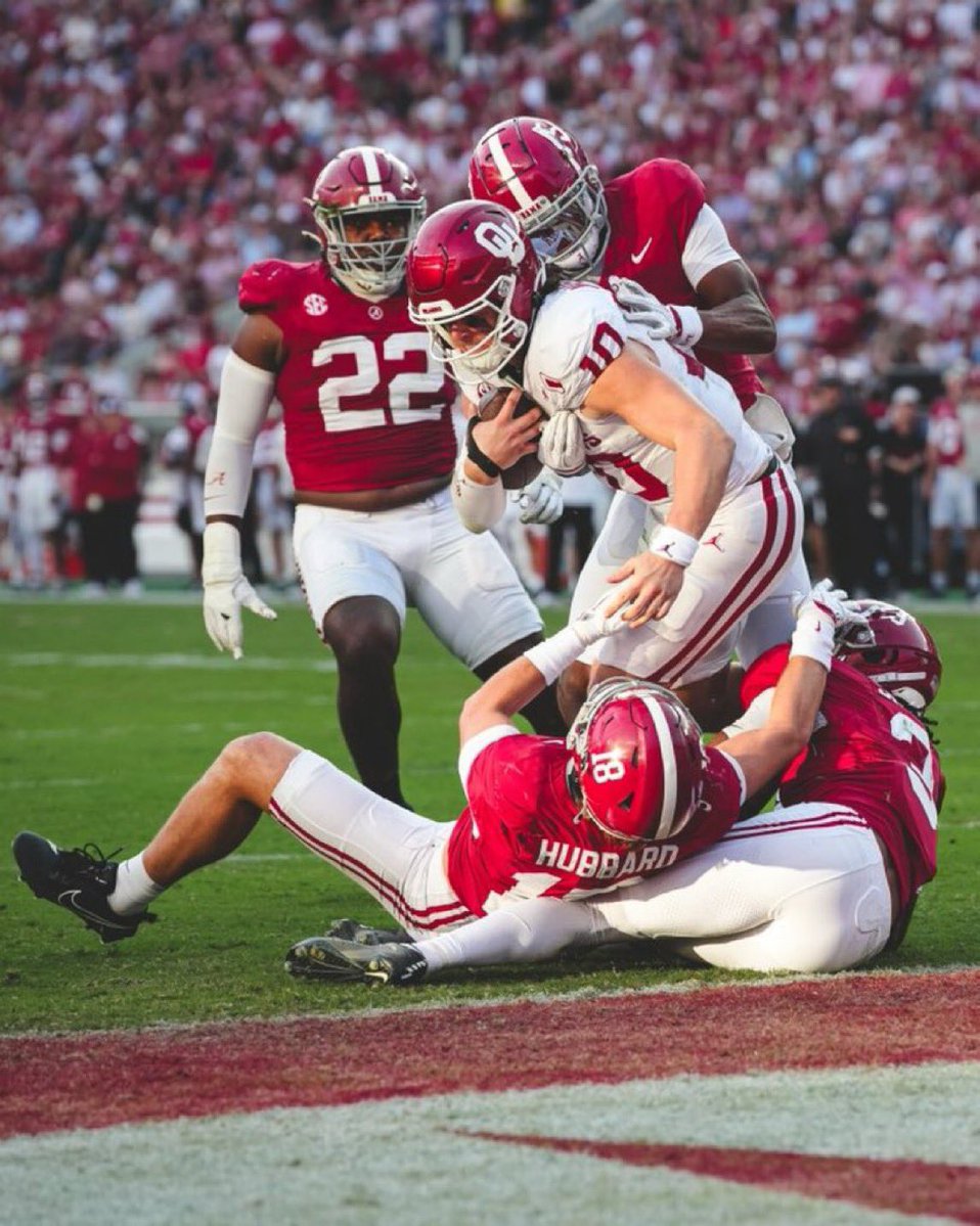 KREFsports's tweet photo. Anonymous SEC defensive coordinators on John Mateer (via ESPN).

“His Washington State tape was way better than how he played last year," an SEC defensive coordinator said. "But he's a really good quarterback. You've got to do a good job [against him]."

"Mateer's a good player, he's athletic," said a defensive coordinator who will face Oklahoma this season. "There's some balls he throws very well, and others that I think he's just OK at. I don't know that he always reads it the best, but that offense is suited well for him and they get a lot out of him. There were some games he looked outstanding last year, and others where he looked just OK."