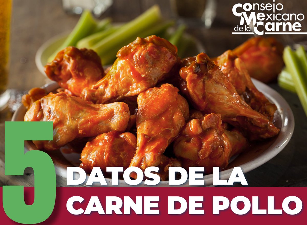 ConsejoMexCarne's tweet photo. 🐔📚 5 datos sobre la #CarneDePollo:

✅ Proteína de alta calidad.
✅ Favorece la salud ósea.
✅ Ayuda a generar mayor saciedad.
✅ Aporta aminoácidos esenciales.
✅ Es de fácil digestión.

🥩 Conoce más sobre las proteínas cárnicas:
🔗 https://t.co/jQE4avOjgA

#COMECARNE https://t.co/Q2WUAyCtiw