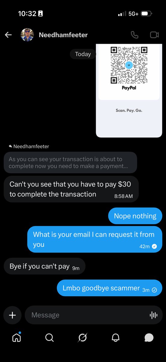 GoddessReddFt's tweet photo. What’s up with these scammers #feet #footfetısh #footmodel https://t.co/wSkfUXDLQP