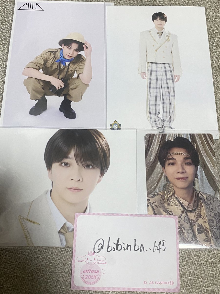 bibinba__645's tweet photo. @puni_trhk お返事頂きありがとうございます。
こちら65杯目1番右のものは別の方とお取引が決まってしまい、何度も申し訳ございませんが改めてこちらの画像の内から交換可能であればご検討の程宜しくお願い致します。 https://t.co/0tnZlYscML
