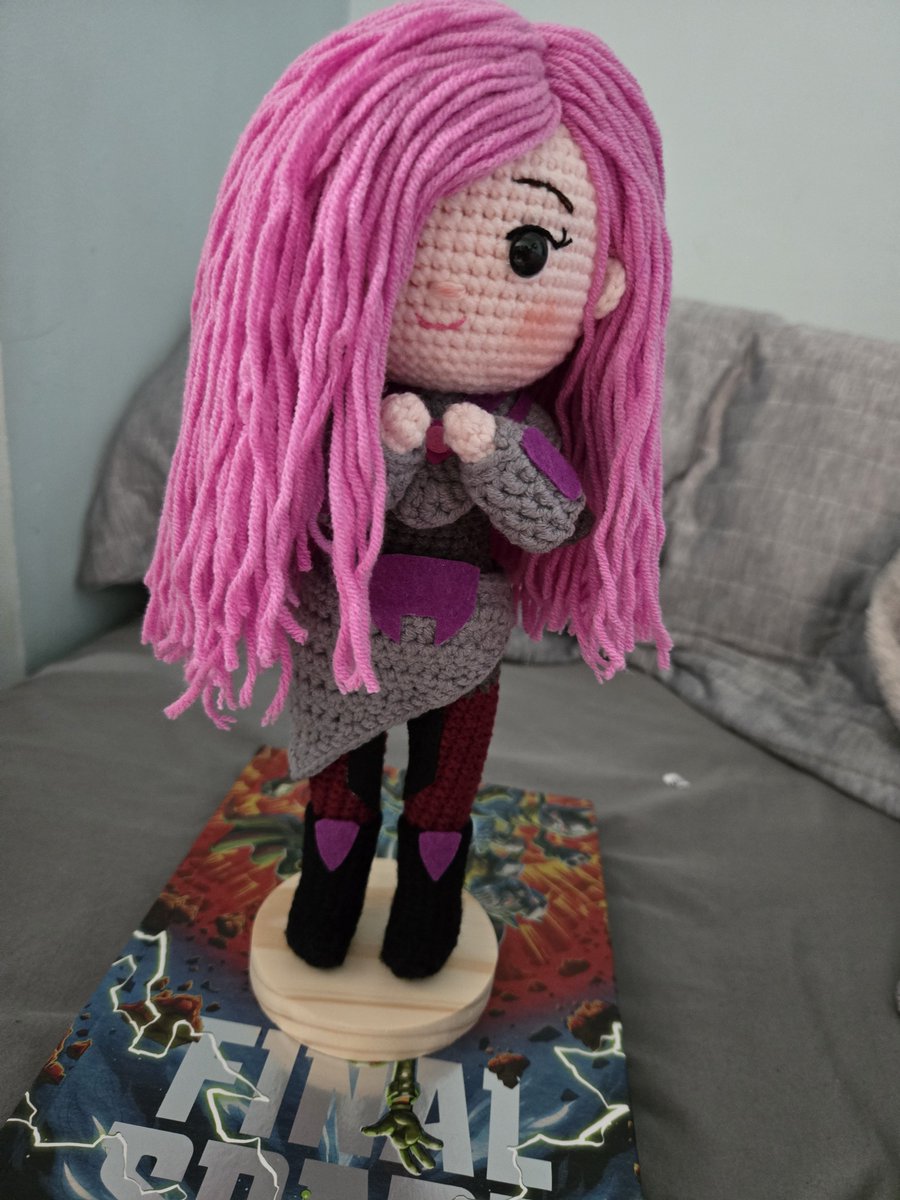 24_reading's tweet photo. My Ash doll finally came in the mail! She's so cute! even if they got her skin color wrong but everything else is great!. #Finalspace #AshGraven https://t.co/lyKeFlTPEc