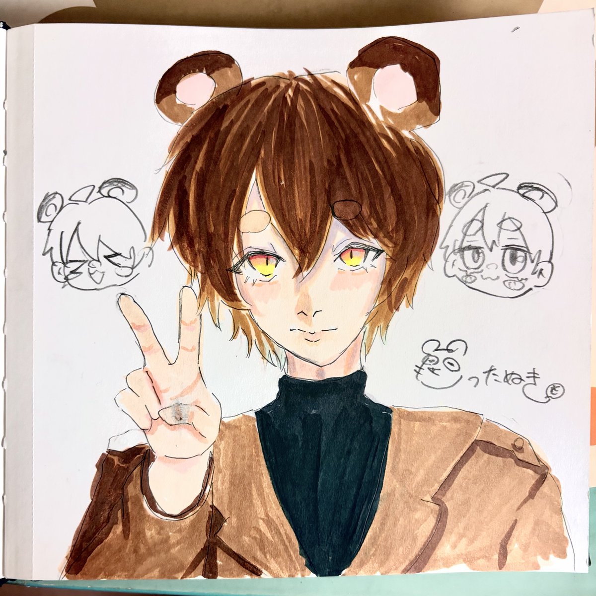 motsutanuki's tweet photo. 久しぶりの投稿

手が事故ってしまったのですが、代理です
#イラスト
#illustration
#絵柄が好みの人にフォローされたい https://t.co/3CrN4AVkH3