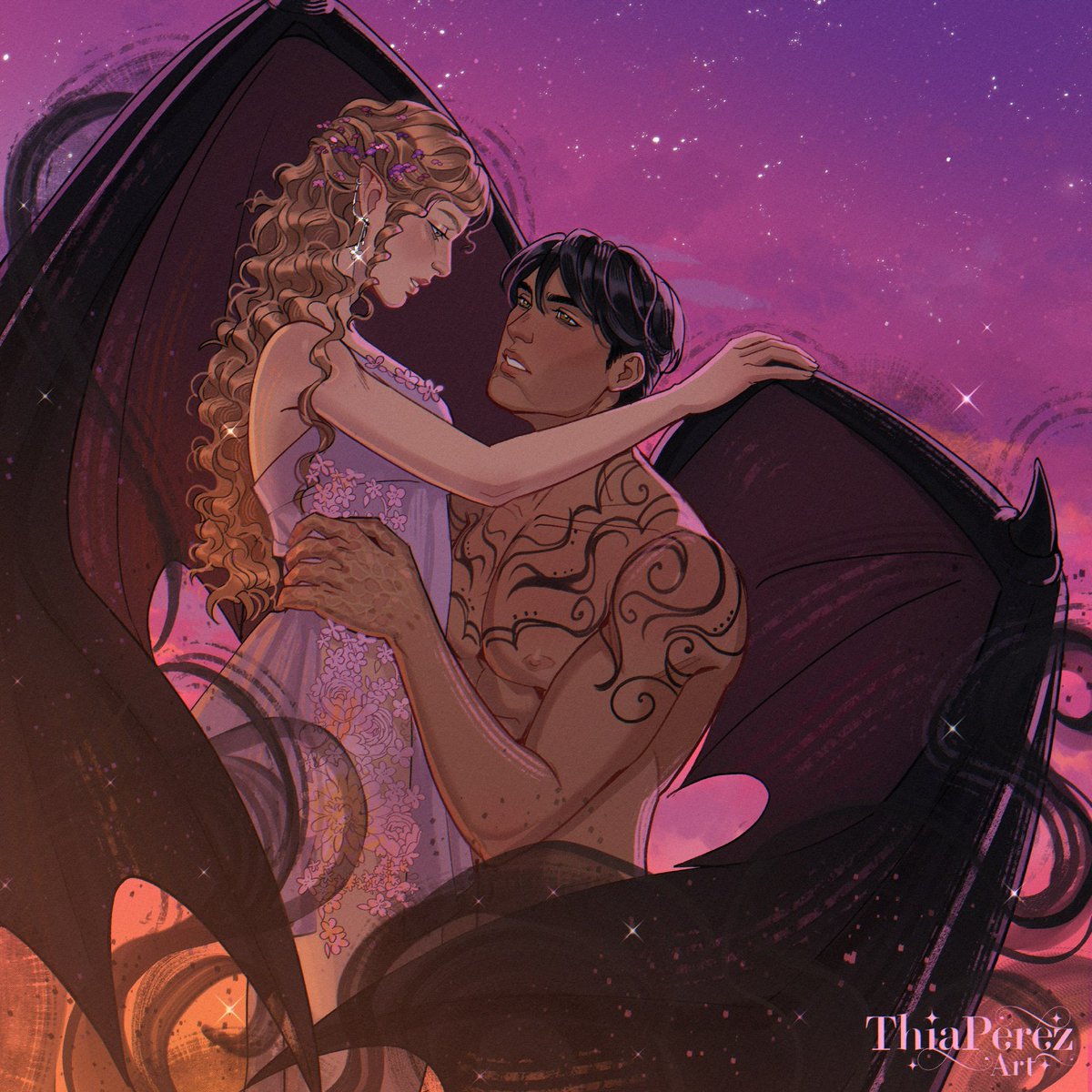 elrielvault's tweet photo. Dark &amp; Light ༉‧₊˚.

Art by @thiaperezart commission by morgansecretgarden🫶🏻

Don’t Repost 🚫 https://t.co/LfKkOOvmUD