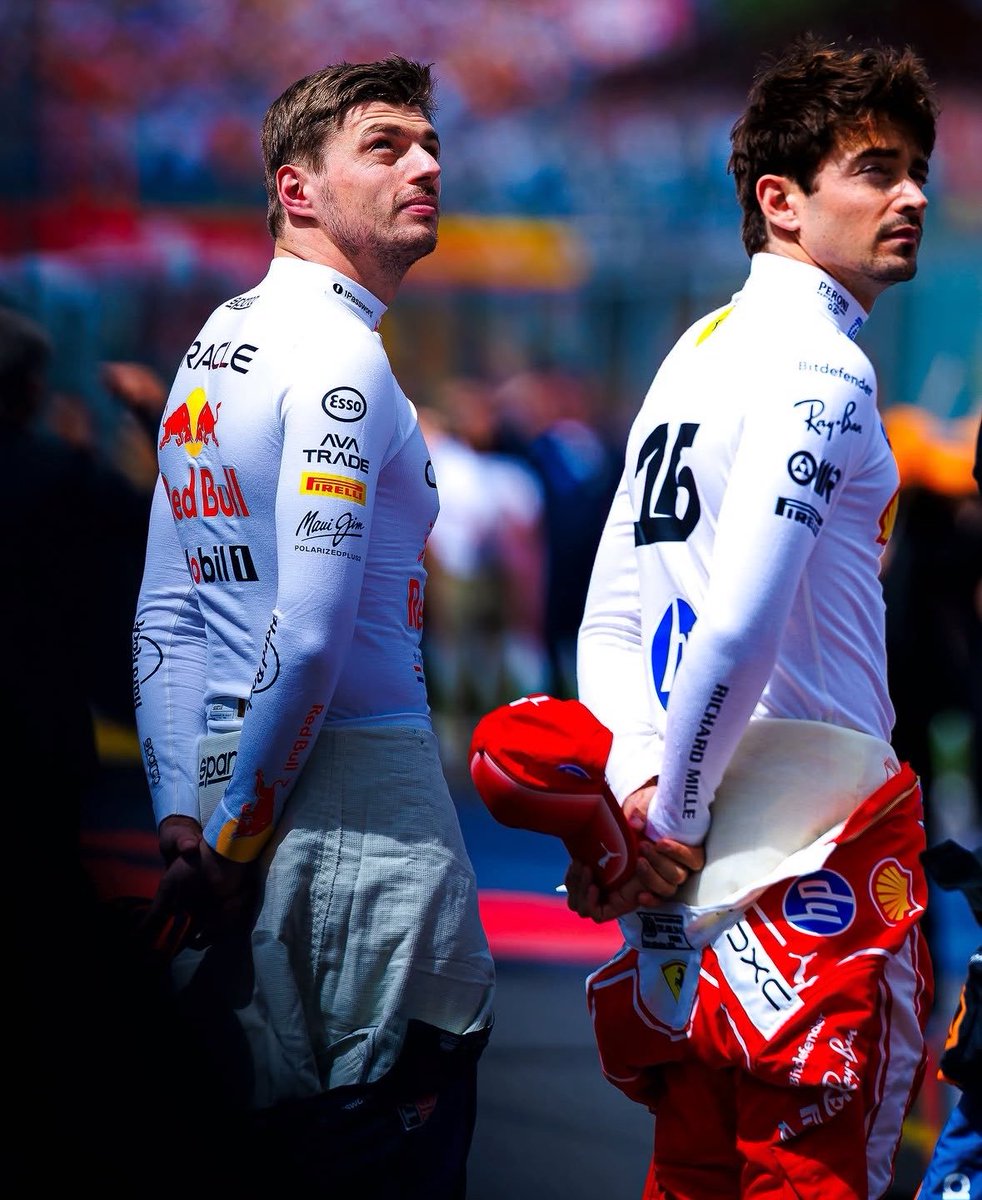 leclercsletters's tweet photo. charles &amp; max via verstappencom https://t.co/lIu6TsFXcZ