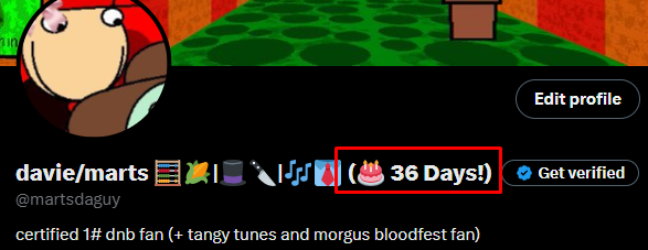 martsdaguy's tweet photo. da countdown https://t.co/r0Y114iOS2