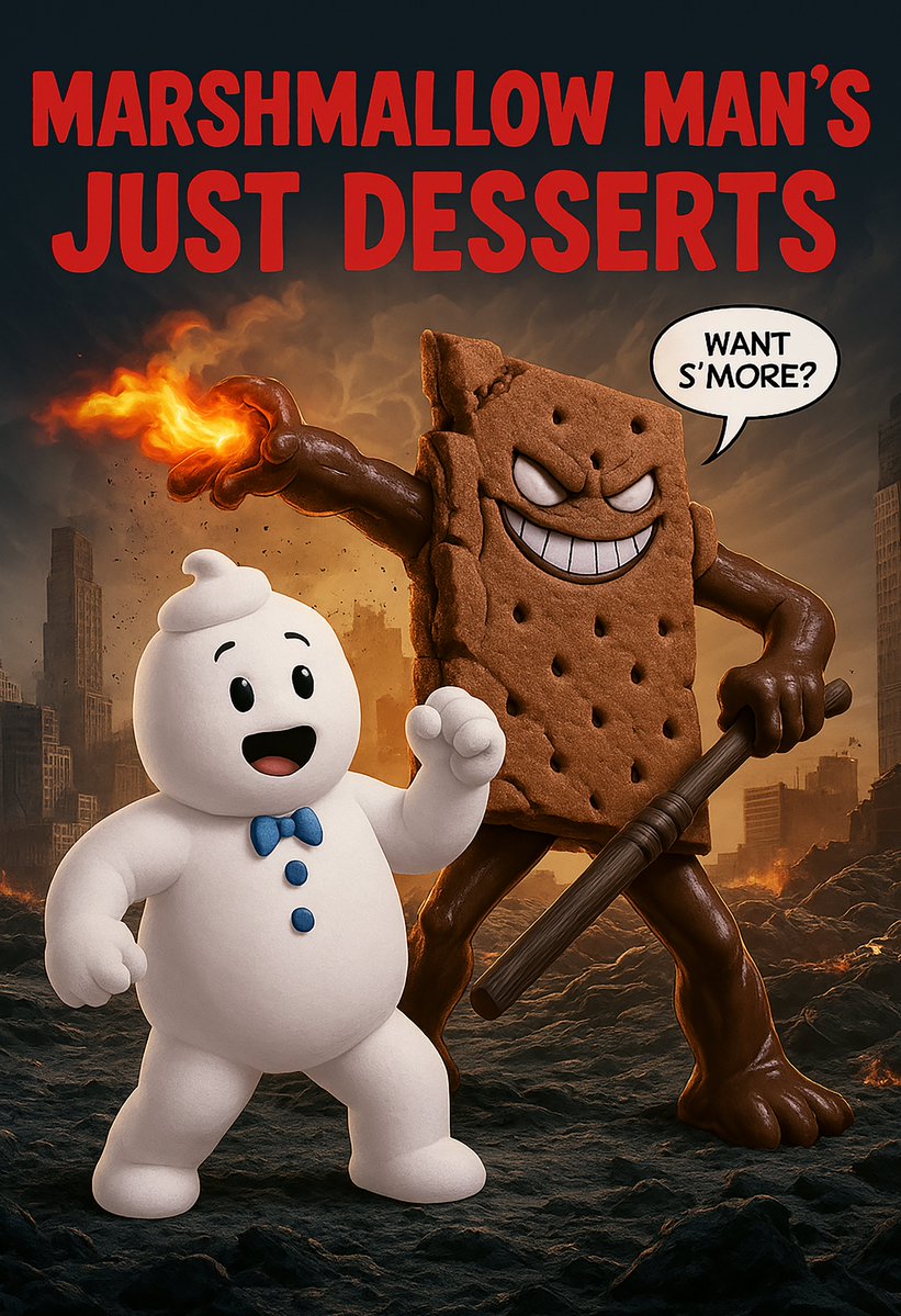 Dizgraceland's tweet photo. It's National S'mores Day! #NationalSmoresDay
Get your just desserts. #DizgracelandDizigns #NetArt #GraphicTees
https://t.co/vpAYqLrBSd
#Smores #Desserts #Marshmallows https://t.co/XXIH0XXRAb